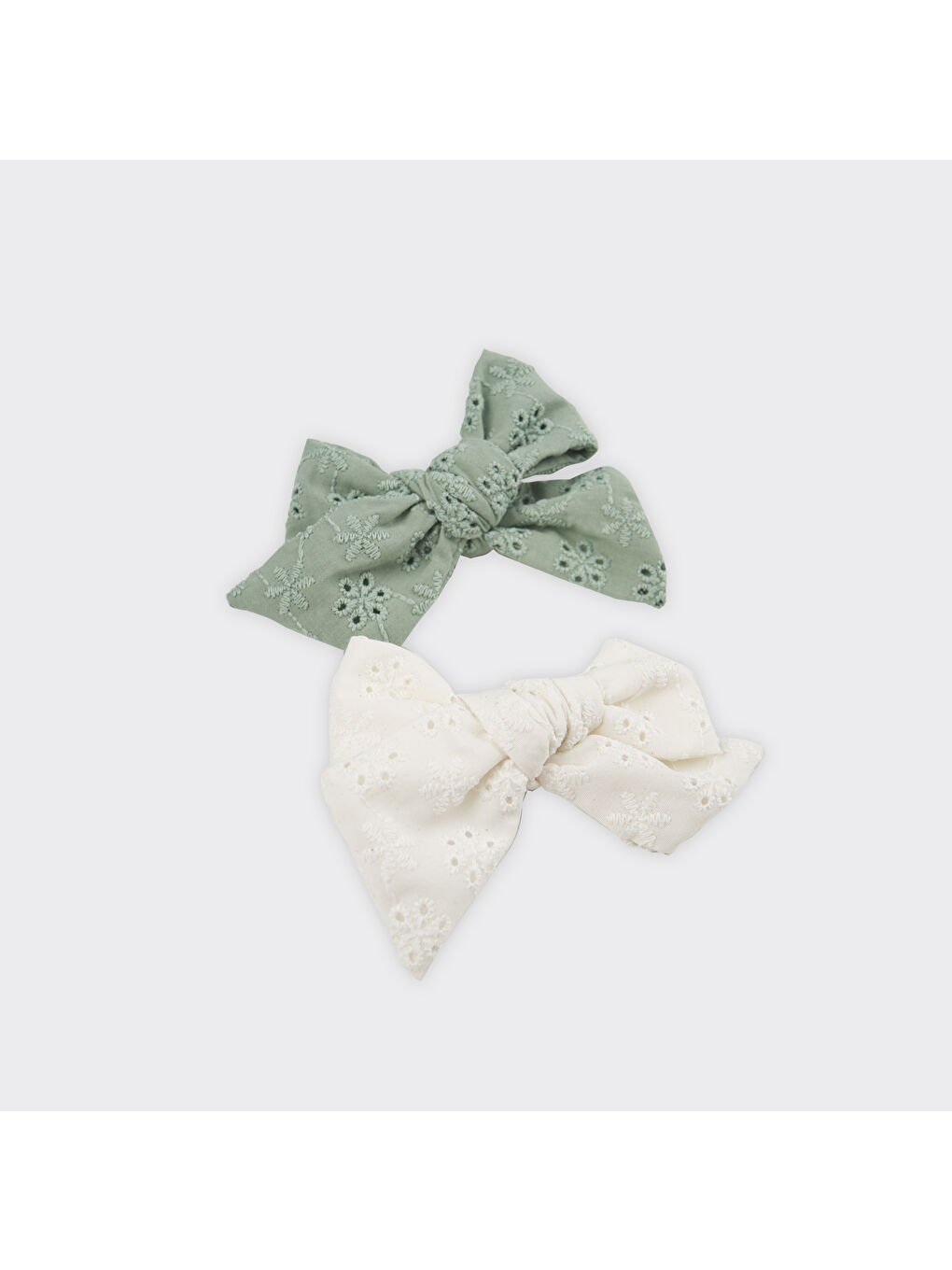 Karışık Kız Çocuk 2'li Fisto Renkli Kurdela Toka Set-1