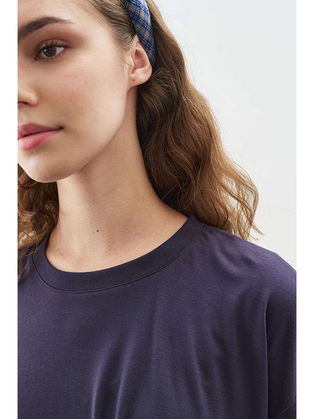 Düğüm Tasarımlı Pantolonlu Takım Lacivert-3