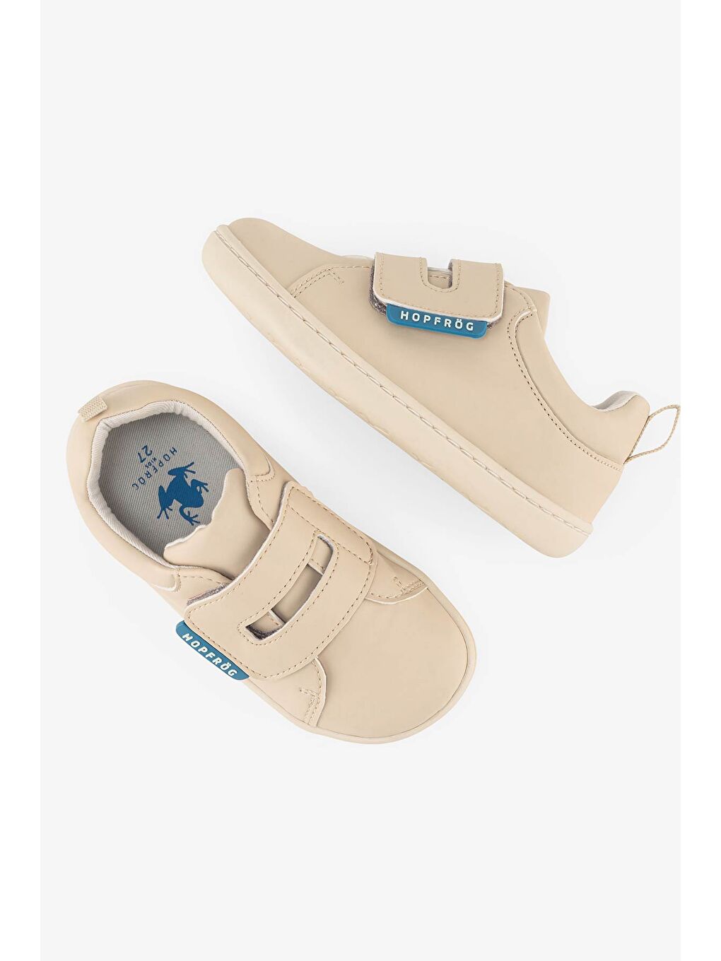 Smart Walker Casual Süper Mat Bej Barefoot Çocuk Ayakkabı