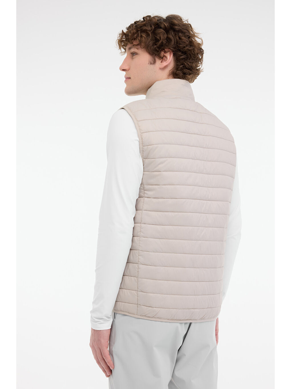 Gri ML STAR VEST 5FX Taş Rengi Erkek Yelek-1