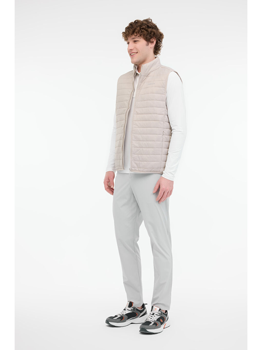 Gri ML STAR VEST 5FX Taş Rengi Erkek Yelek-2