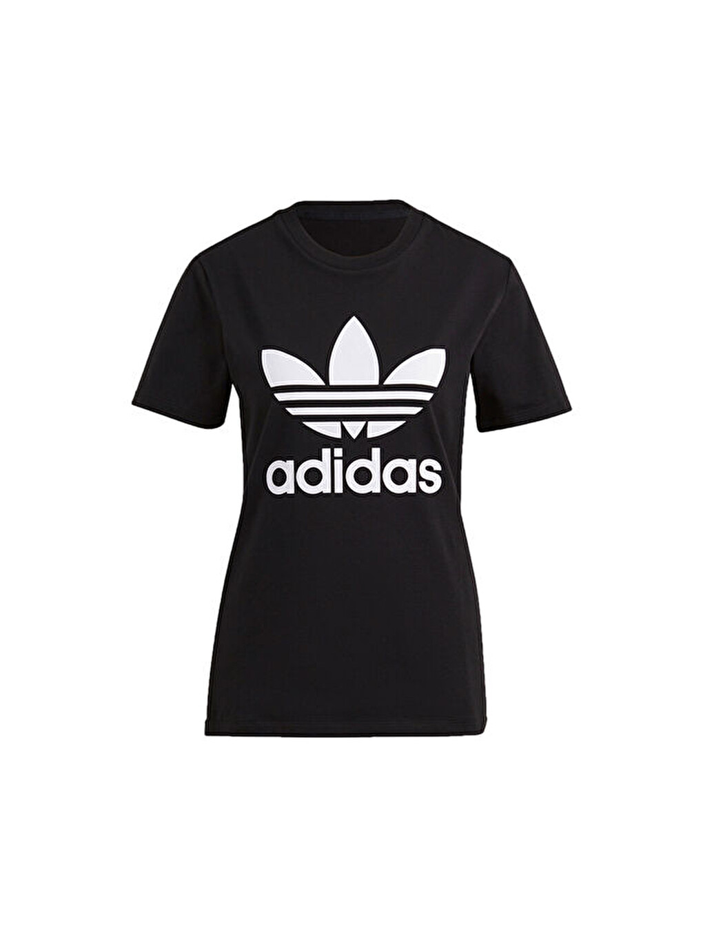 Kadın Günlük Tişört Gn2896 Siyah Trefoil Tee
