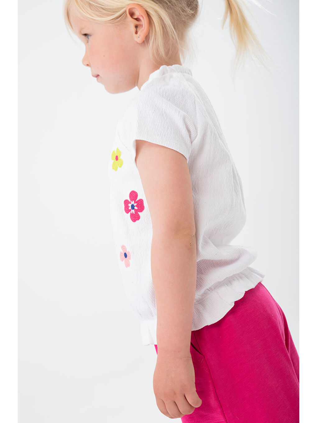 Karışık Kız Çocuk Tişört-1