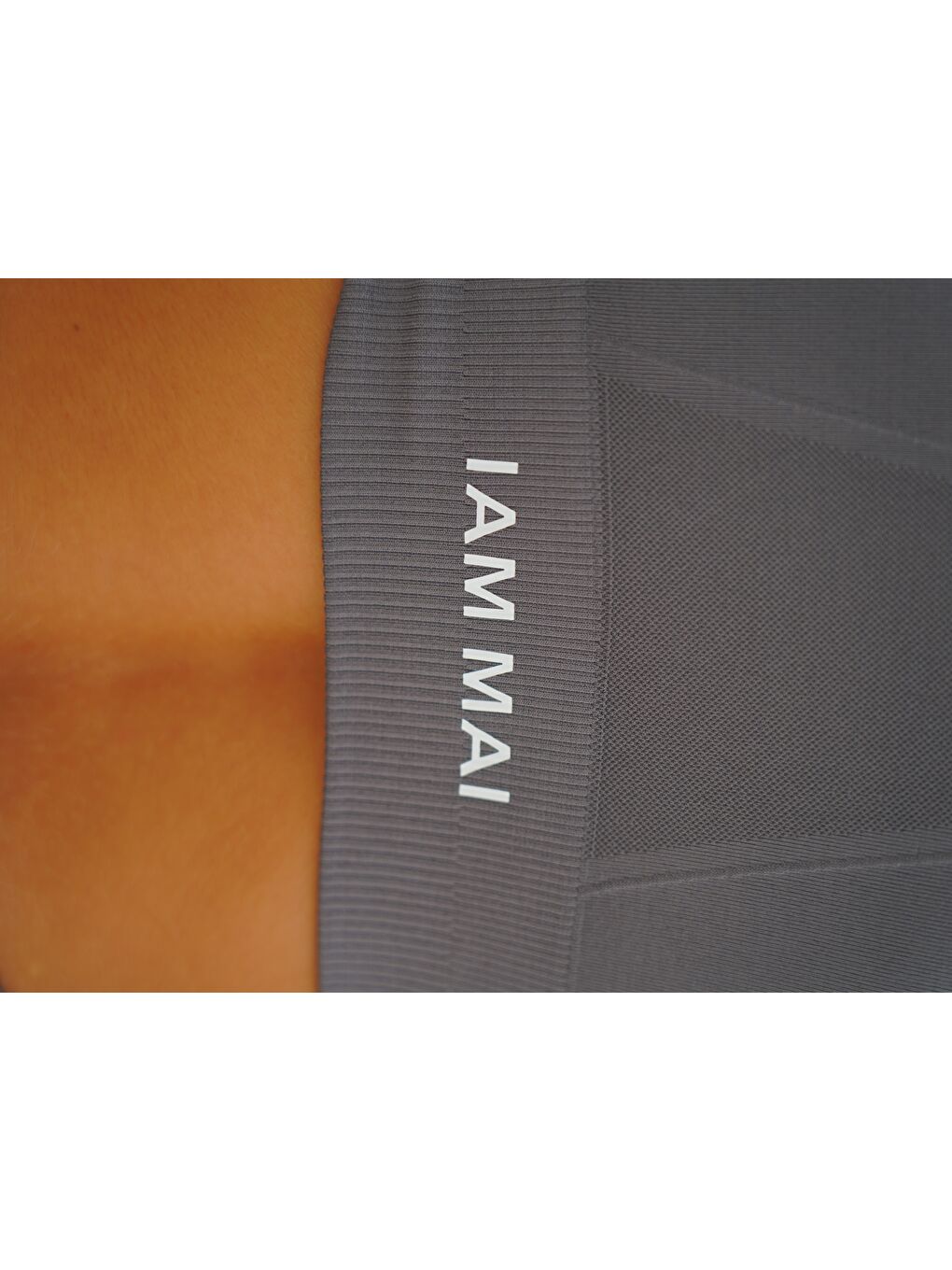 Rufus Antrasit Kısa Kollu Crop Top-3