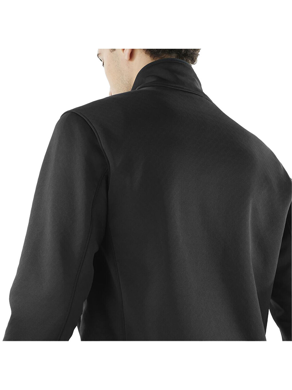 Outline Warm Erkek Siyah Fleece-4