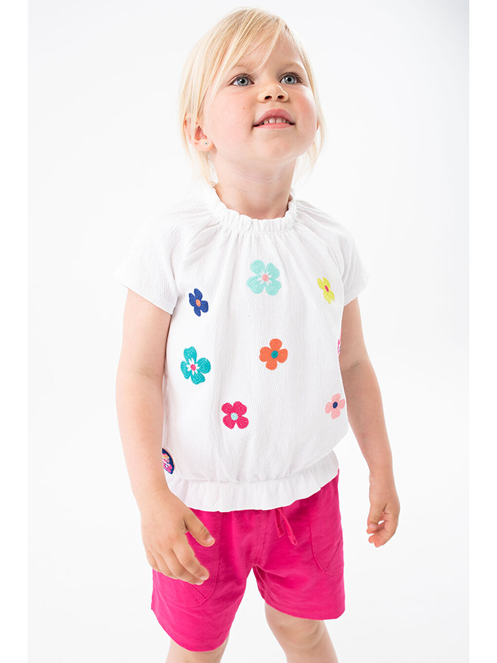 Karışık Kız Çocuk Tişört-2