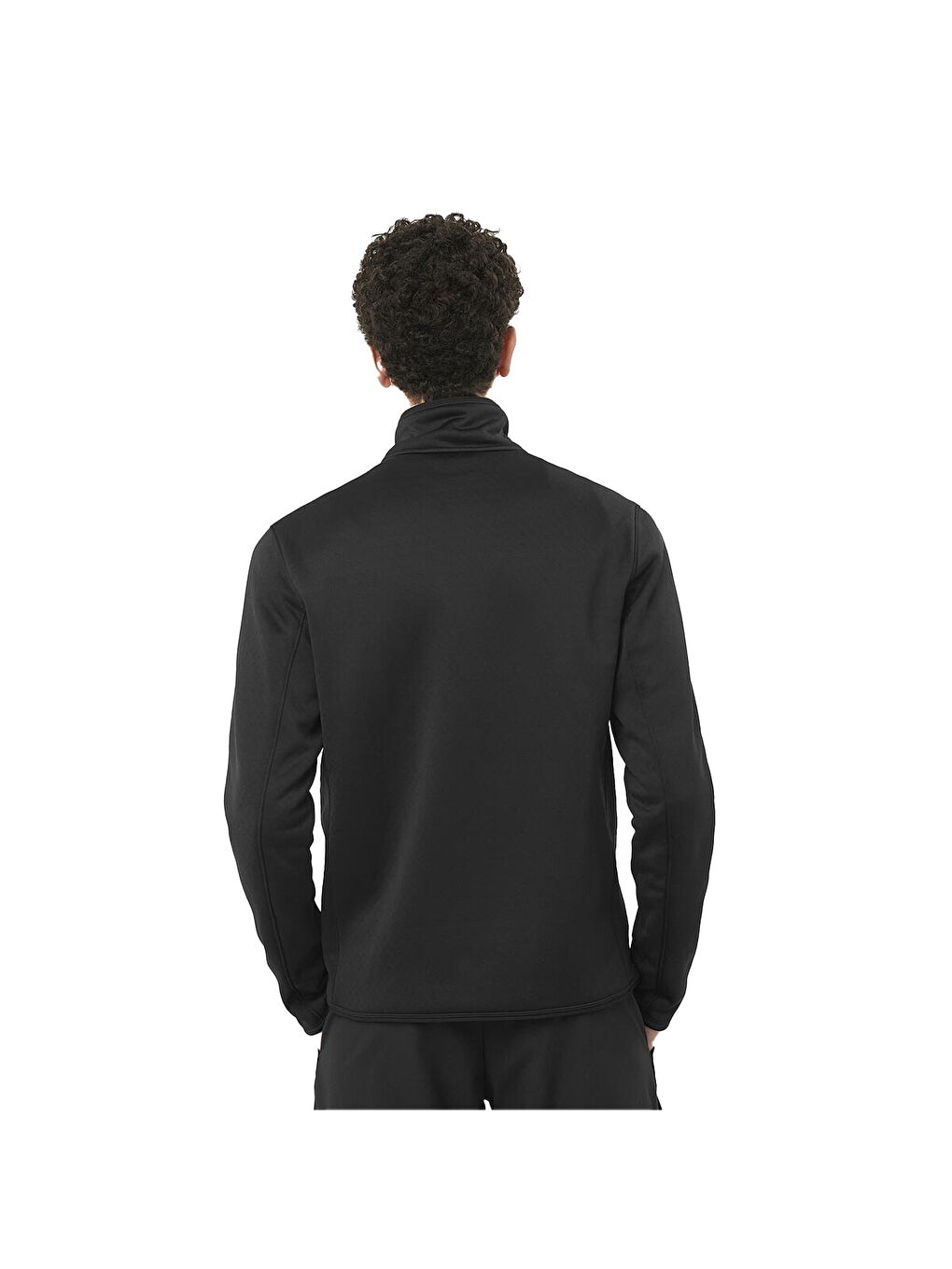 Outline Warm Erkek Siyah Fleece-5