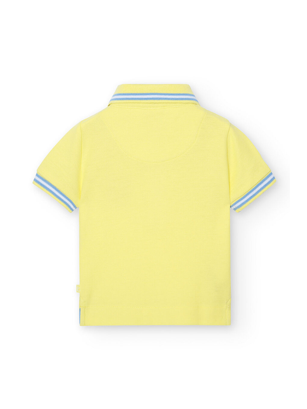Sarı Erkek Çocuk Polo Yaka Tişört-1