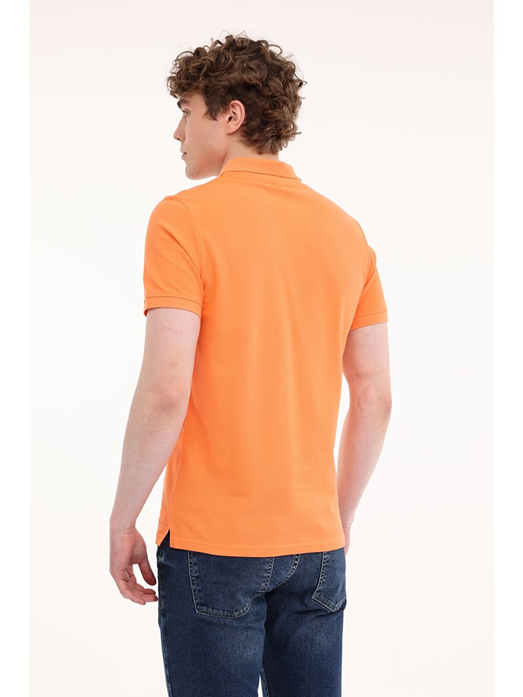 MB PAM 12SN328 5FX Turuncu Erkek Kısa Kol Tişört-1