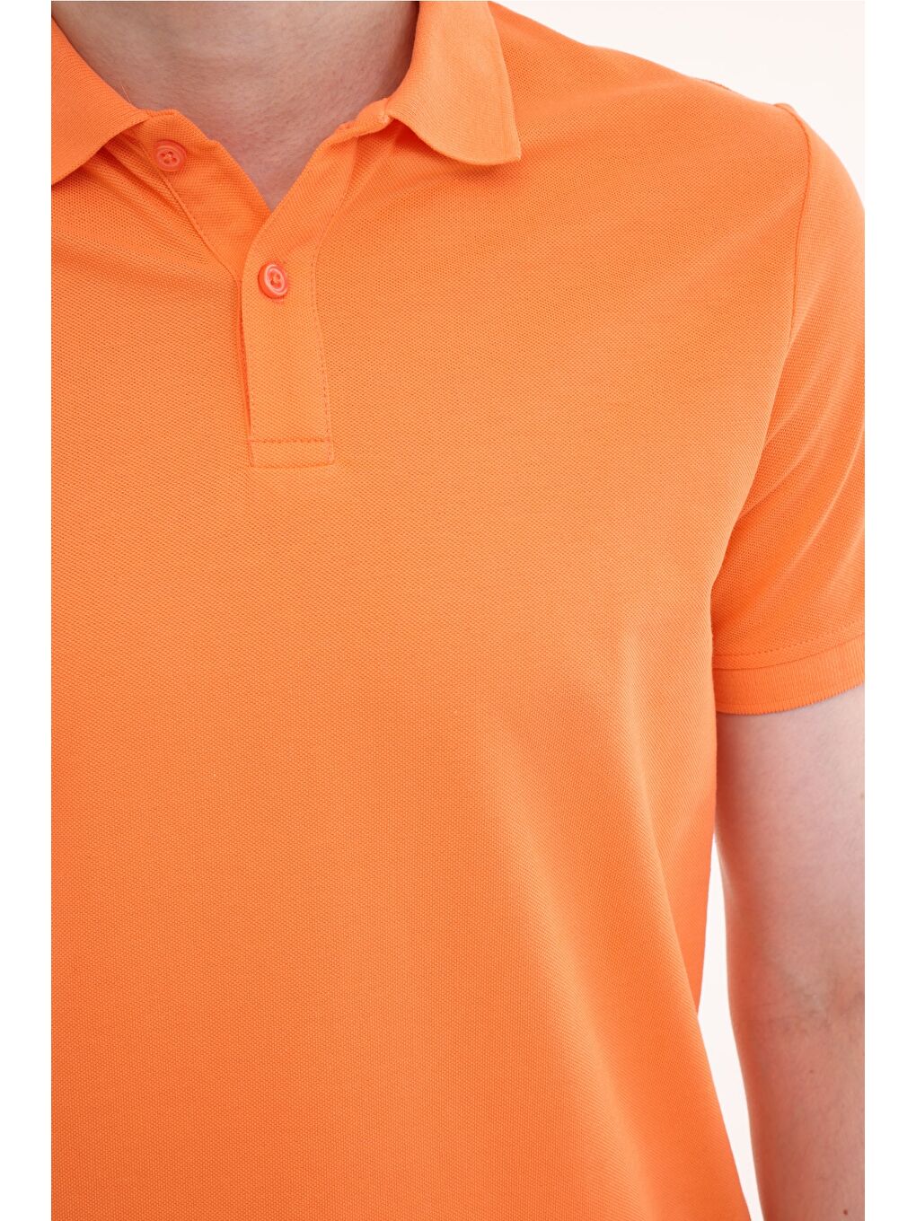 MB PAM 12SN328 5FX Turuncu Erkek Kısa Kol Tişört-3