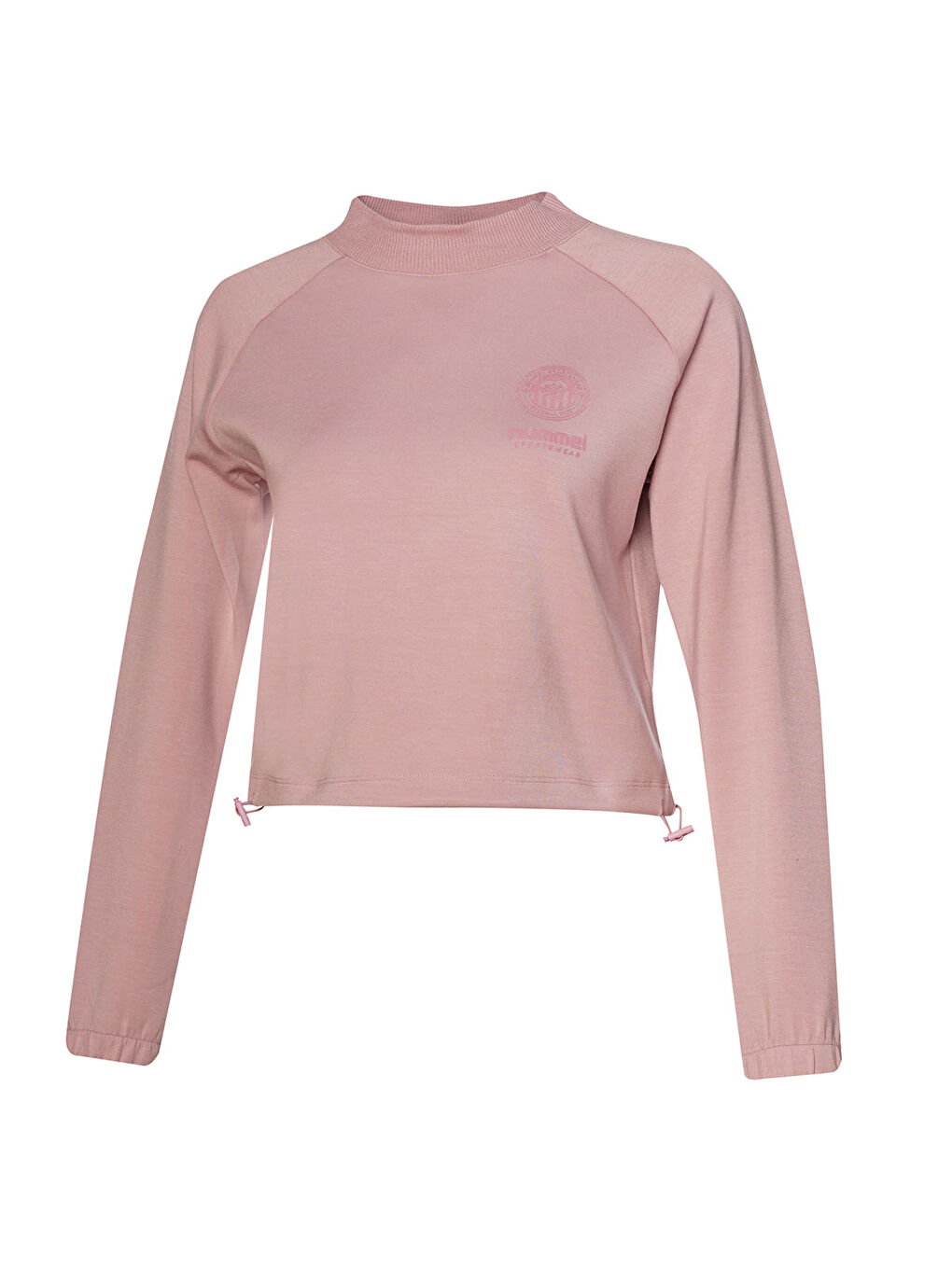 Felez Kadın Mor Bisiklet Yaka Sweatshirt-1