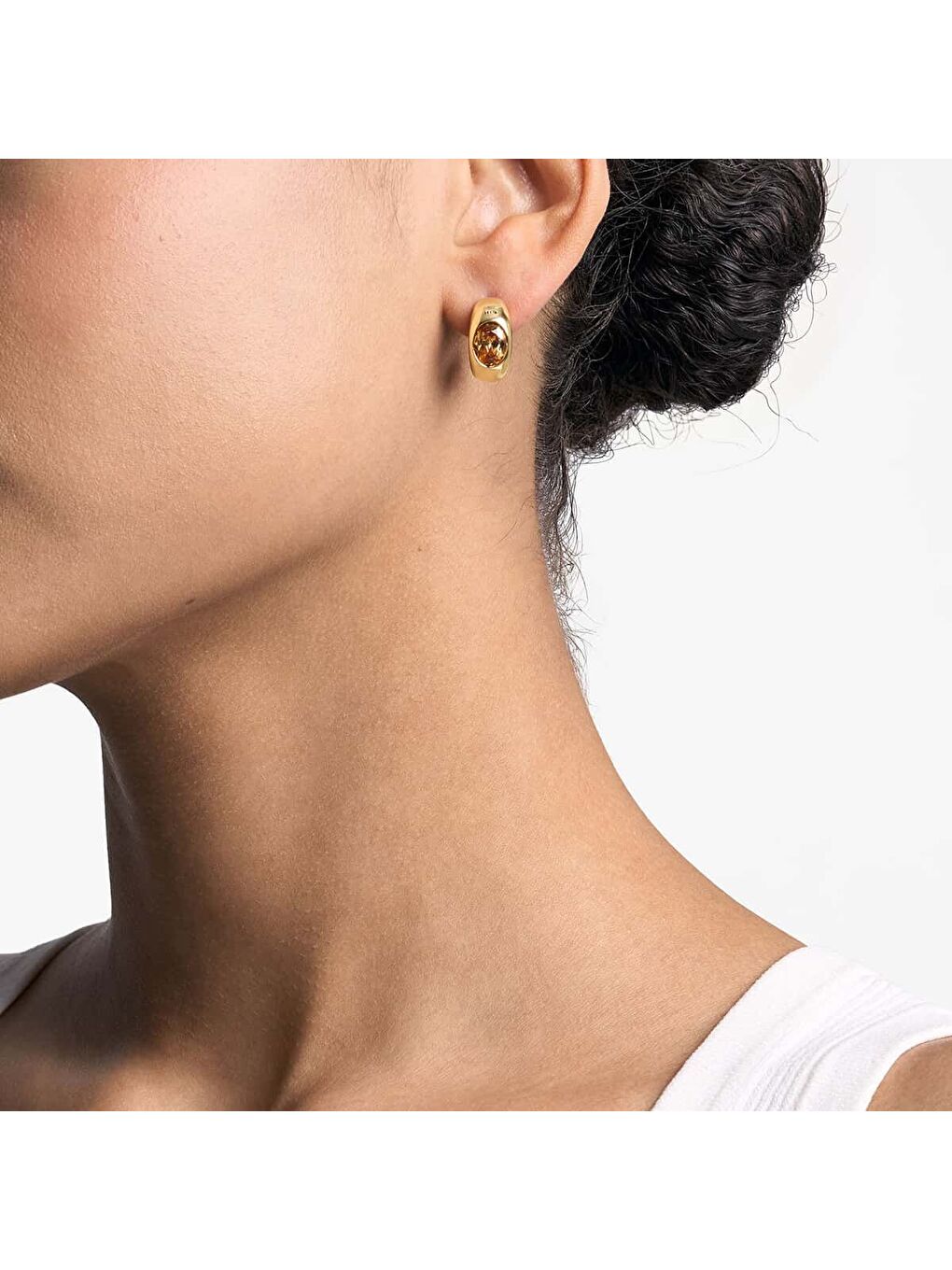 Sarı MKJ8479-710 Kadın Küpe-2