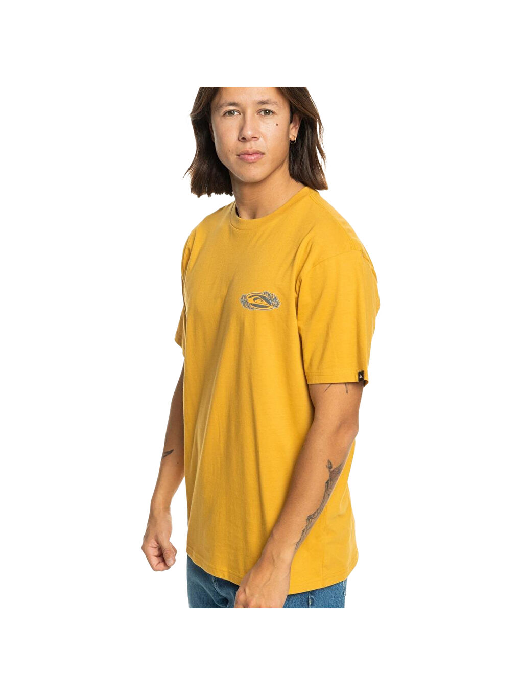 Tc Snap Erkek Sarı Tişört-1