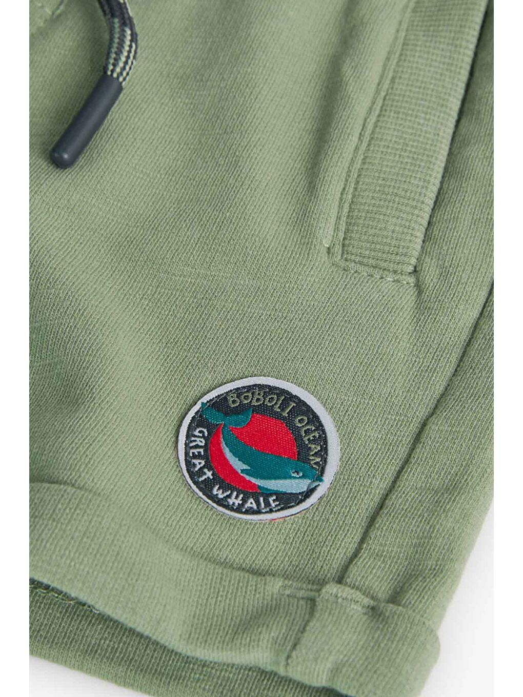 Gri Erkek Çocuk Şort-3