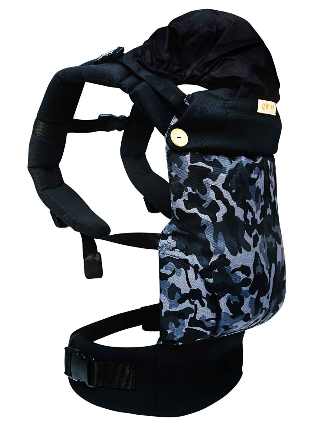 İlkay Baby Handy Ergonomik Kanguru Kamuflaj (3 Ay - 4 Yaş)-2