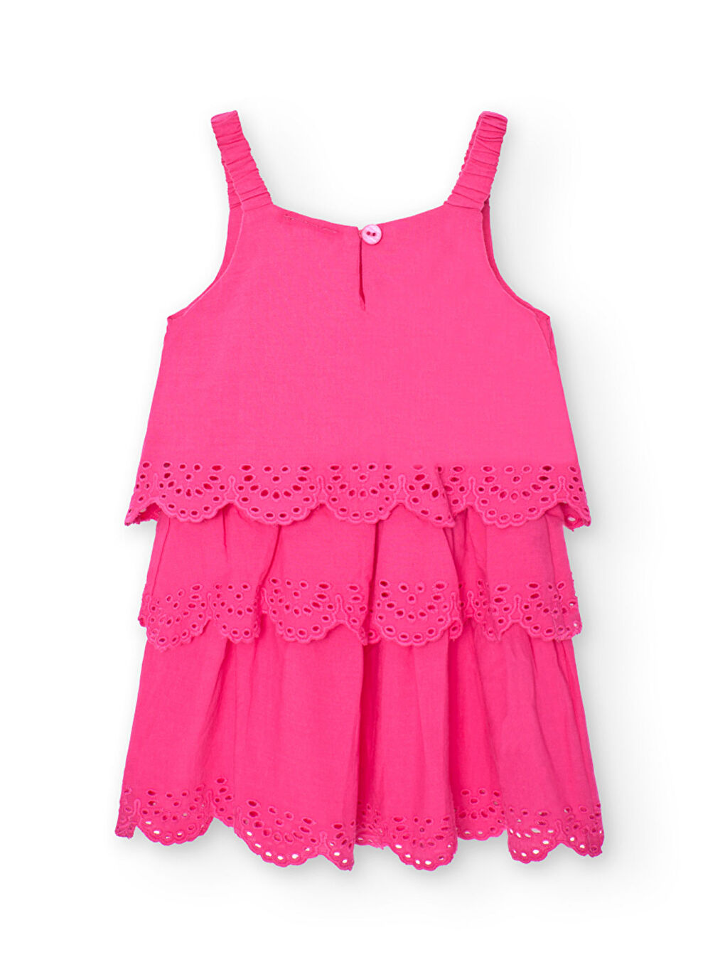 Pembe Kız Çocuk Elbise-2