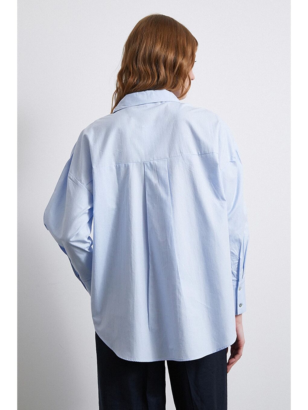 Klasik Gömlek Mavi-2