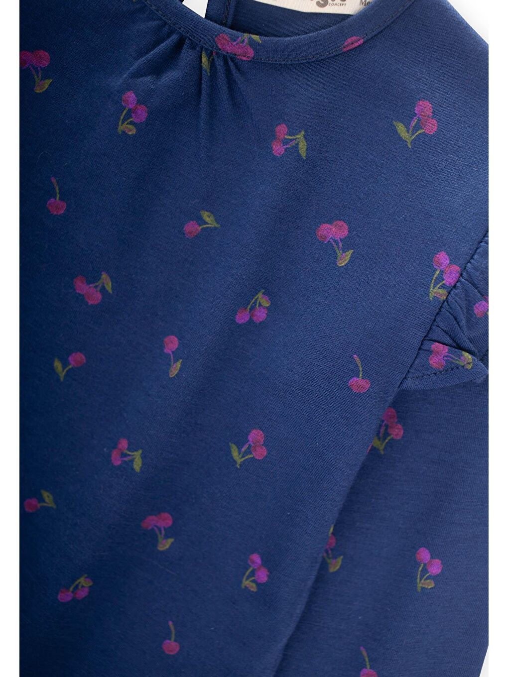 Uzun Kollu T-Shırt 1-7 Yaş Lacivert-2