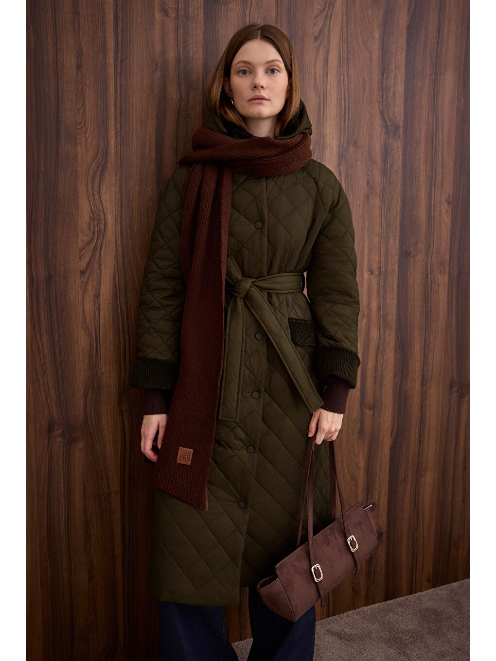 Uzun Kapitone Mont Koyu Haki-1