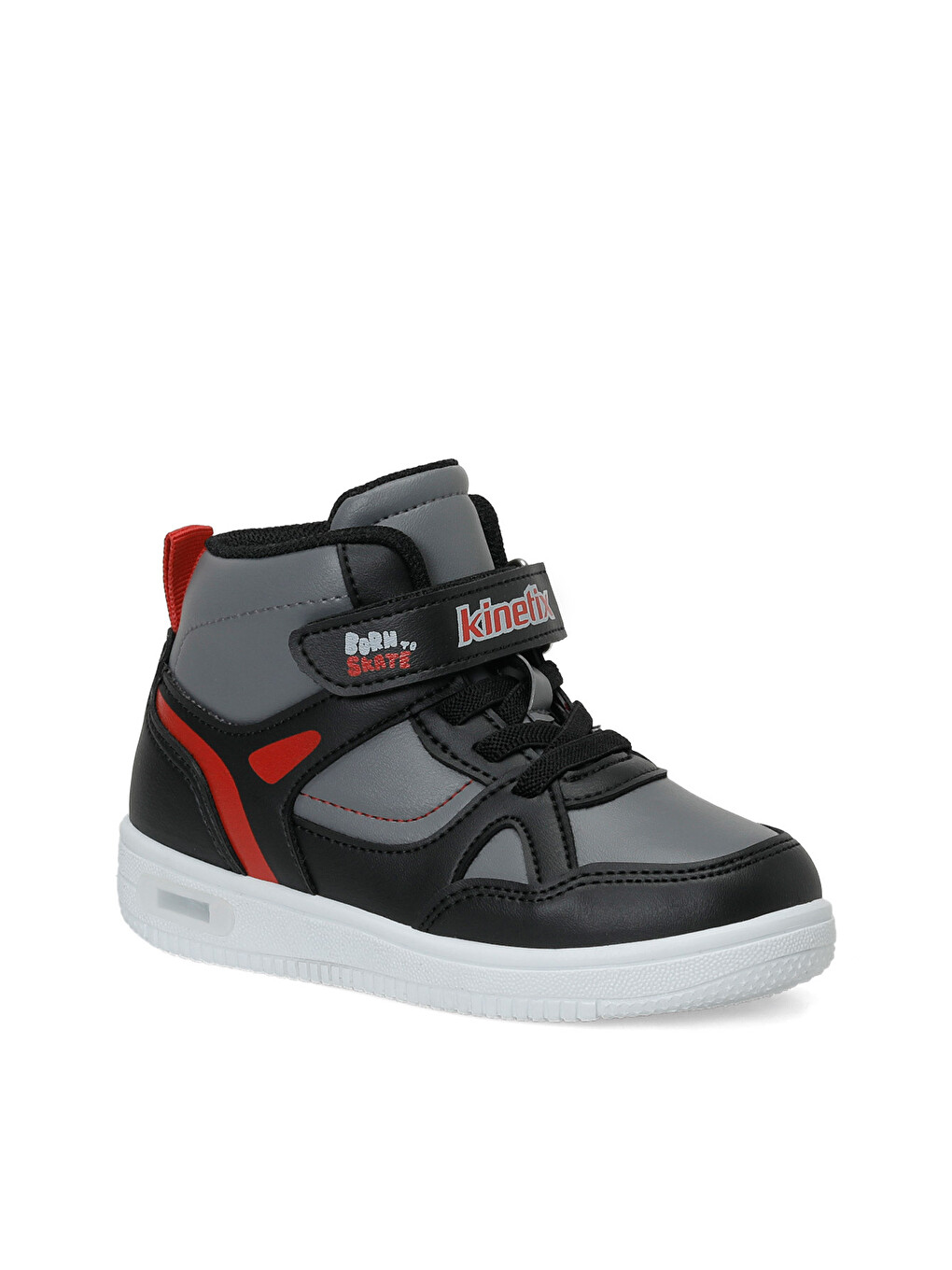 Nospen Hı Pu P Gri Erkek Çocuk High Sneaker-1