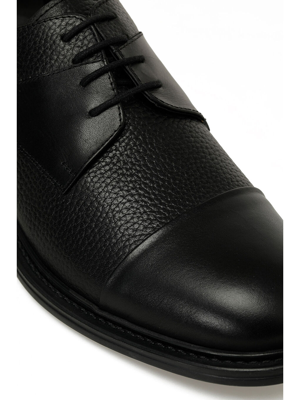 SELEN 5PR Siyah Erkek Klasik Ayakkabı-6