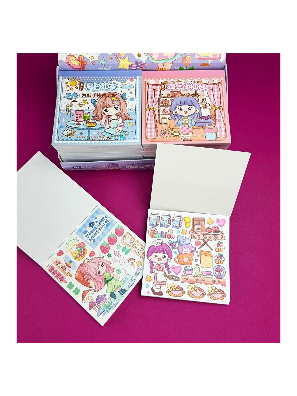 Prenses Tasarımlı 24 Sayfa Sticker Book 1 Adet-1