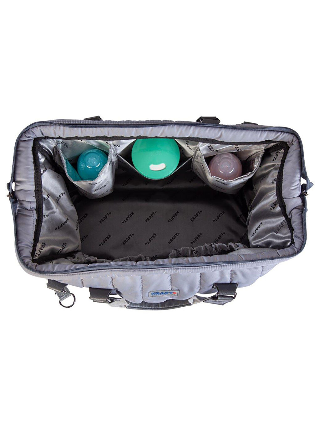 Lava Bebek Bakım Sırt Çantası Gri-3