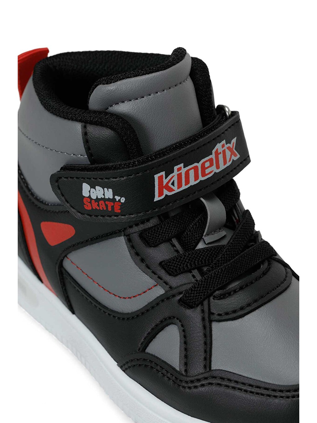 Nospen Hı Pu P Gri Erkek Çocuk High Sneaker-6