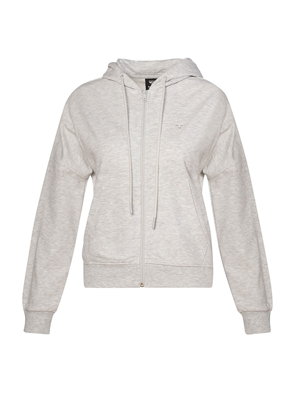 T-Ic Icona Kadın Gri Kapüşonlu Ceket-1