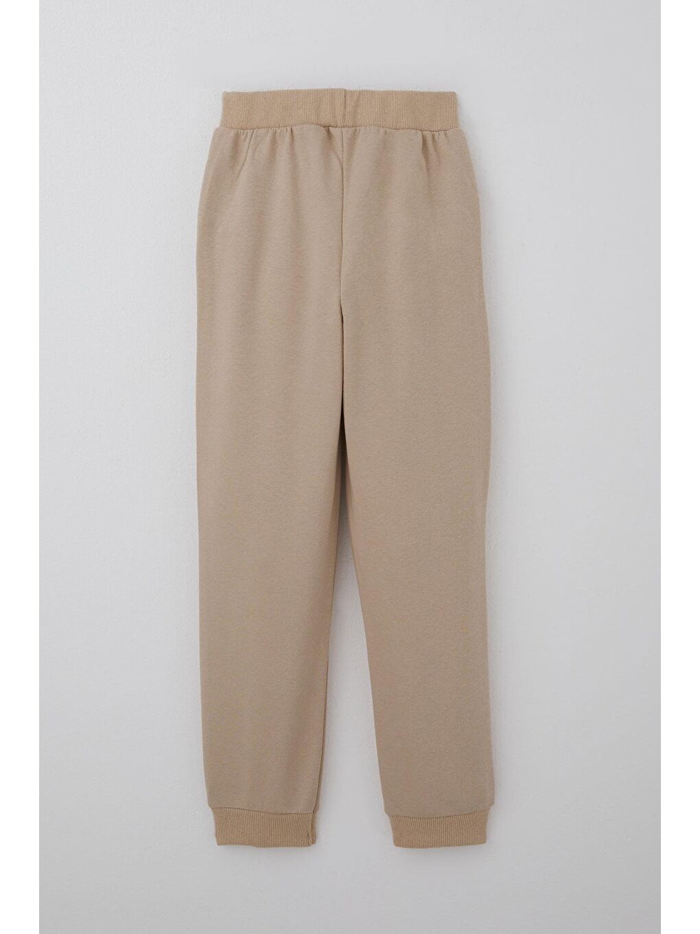 Erkek Çocuk Eşofman Takımı Yazı Pantolonu Cepli Bej (4-8 Yaş)-5