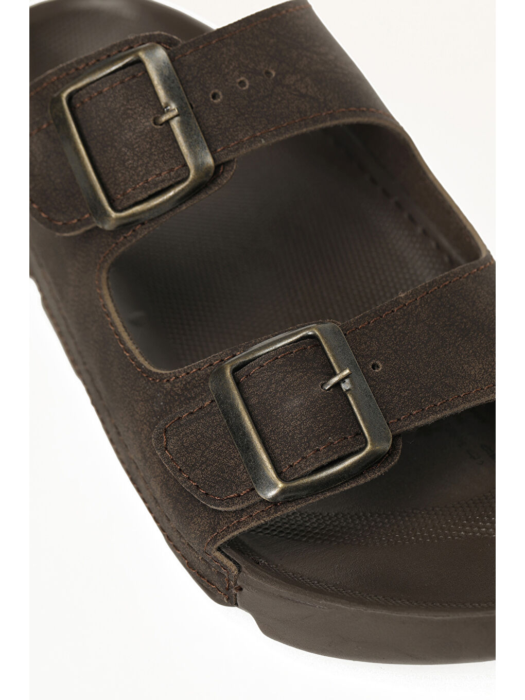 406108.M6FX Kahverengi Erkek Terlik-6