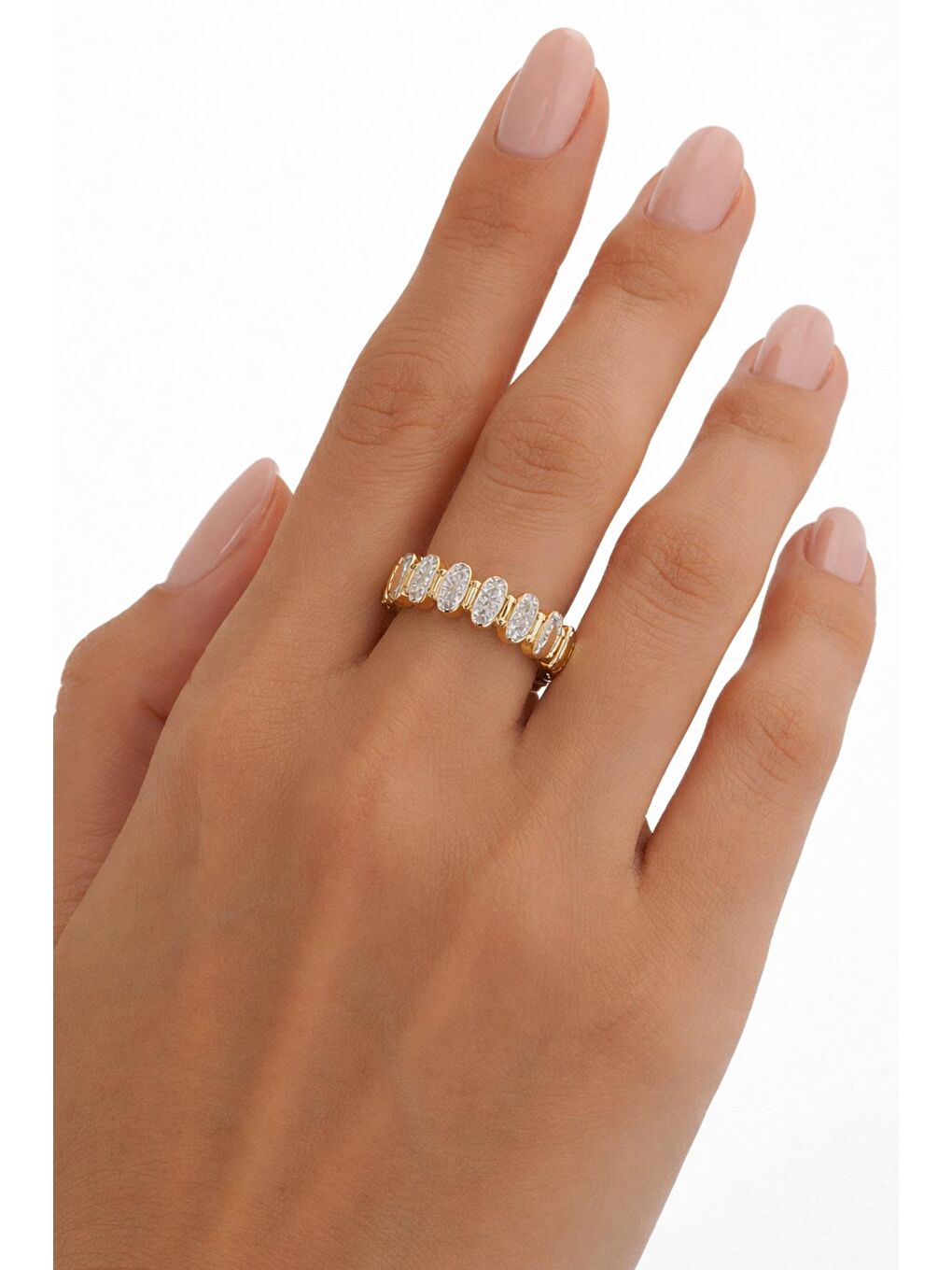 Sarı Zirkon Taşlı VIP Yüzük-1