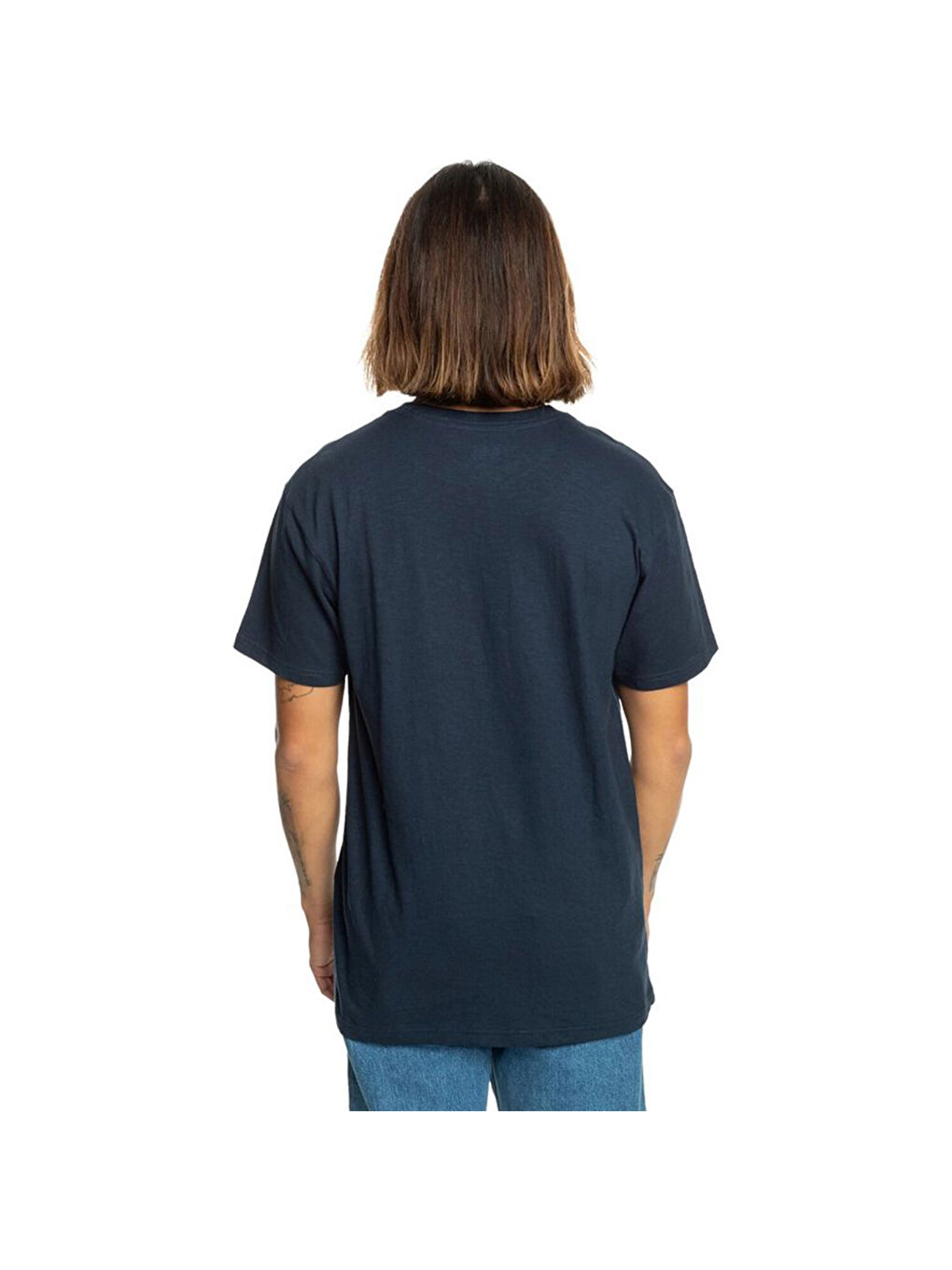 Lacivert Step Inside Erkek Mavi Tişört-1