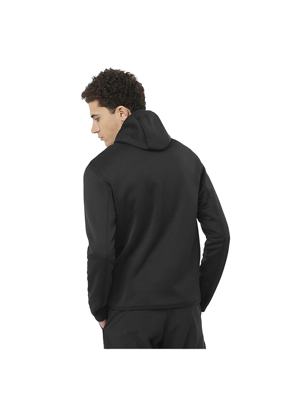 Outline Warm Erkek Siyah Fleece-6