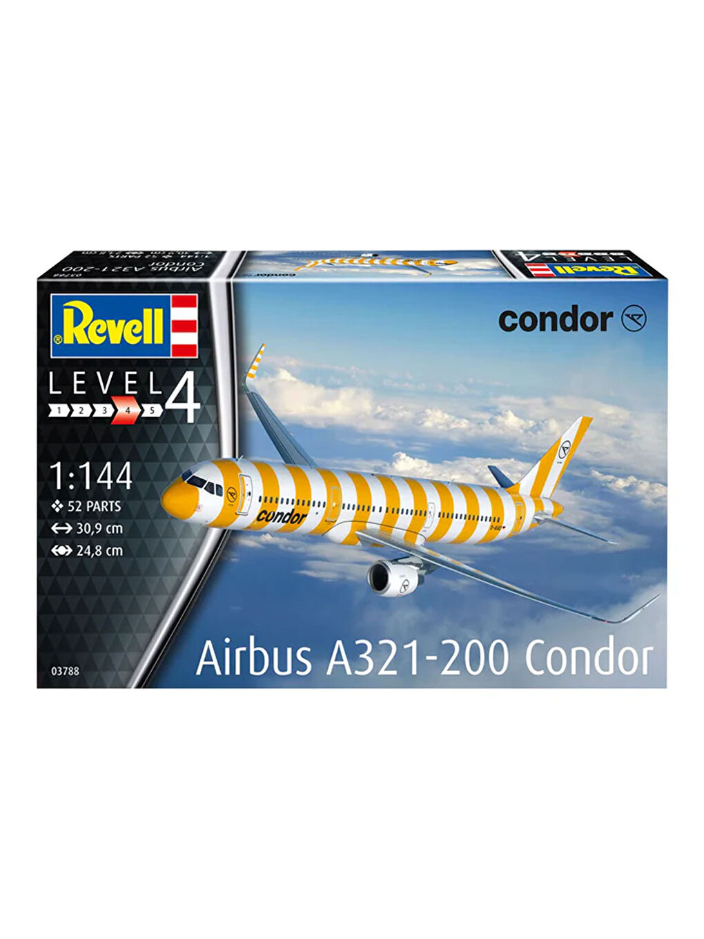 Maket Model Kit Uçak Airbus A321-200 Condor 3788-3