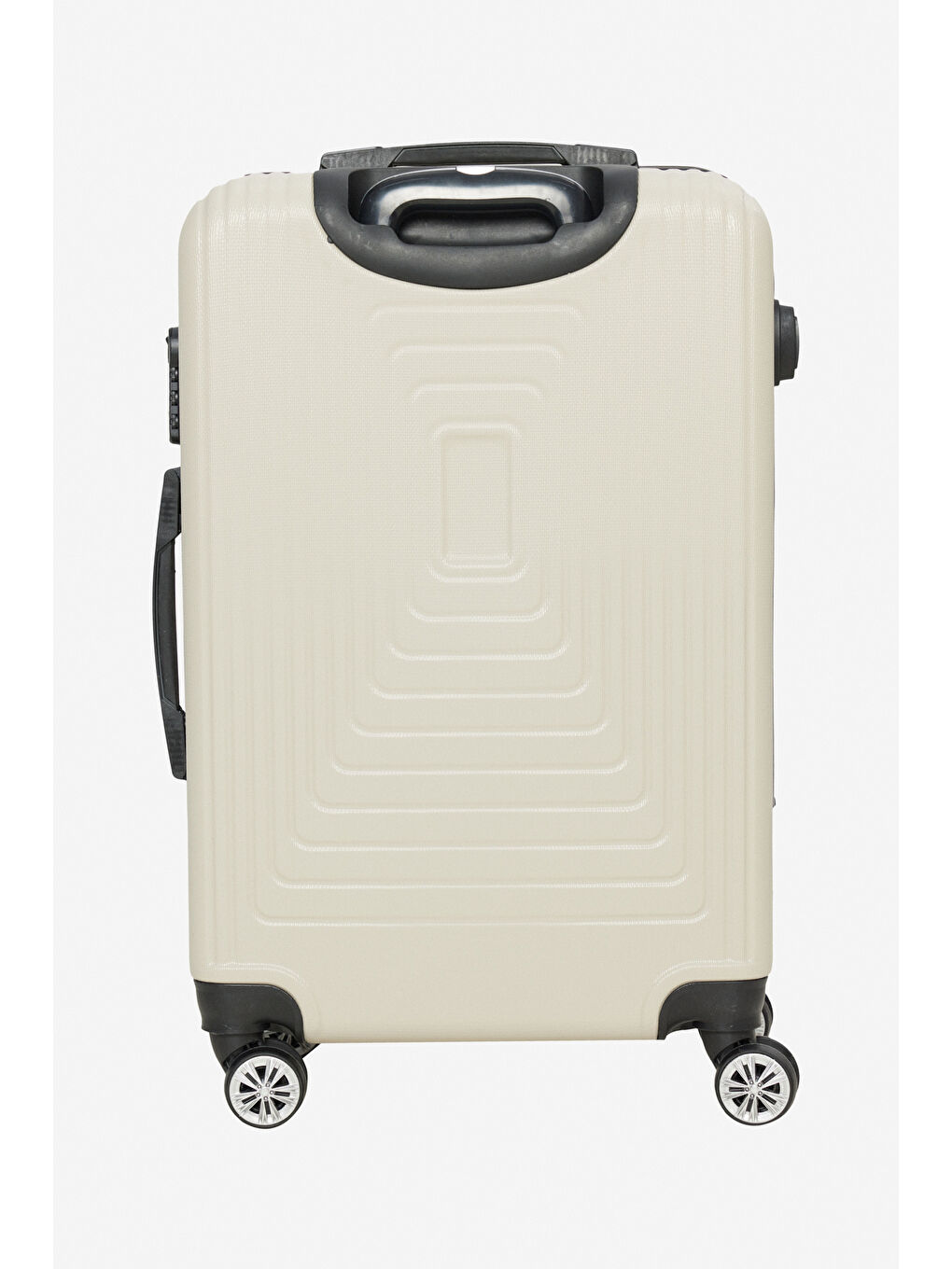 Erkek Bej-Gri Orta Boy Valiz-4