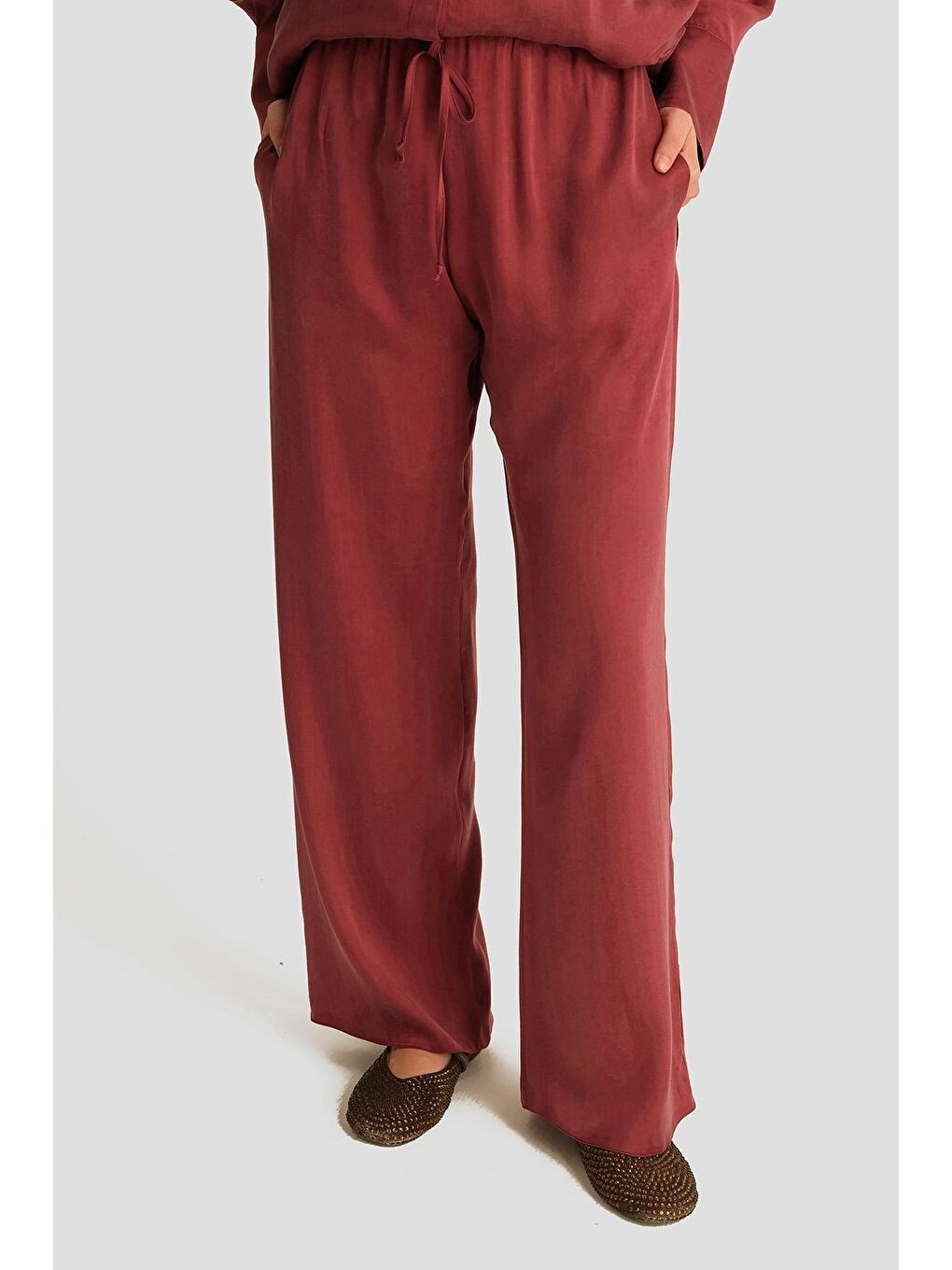 Cupra Palazzo Pantolon 25Yd4245-2 Bordo-2