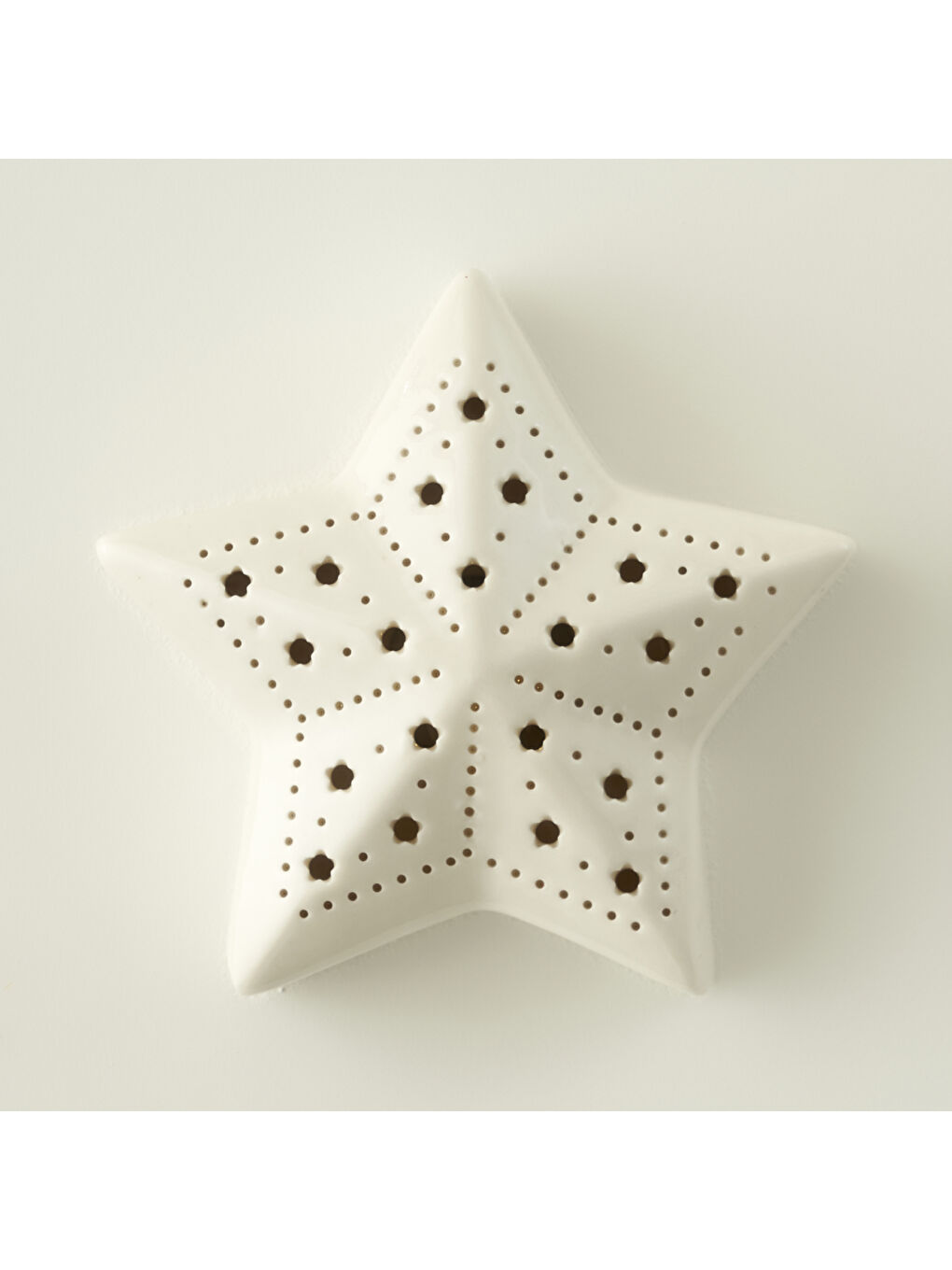 Star 2'li Yılbaşı Ledli Aydınlatma Beyaz (11x11x4 cm)-1