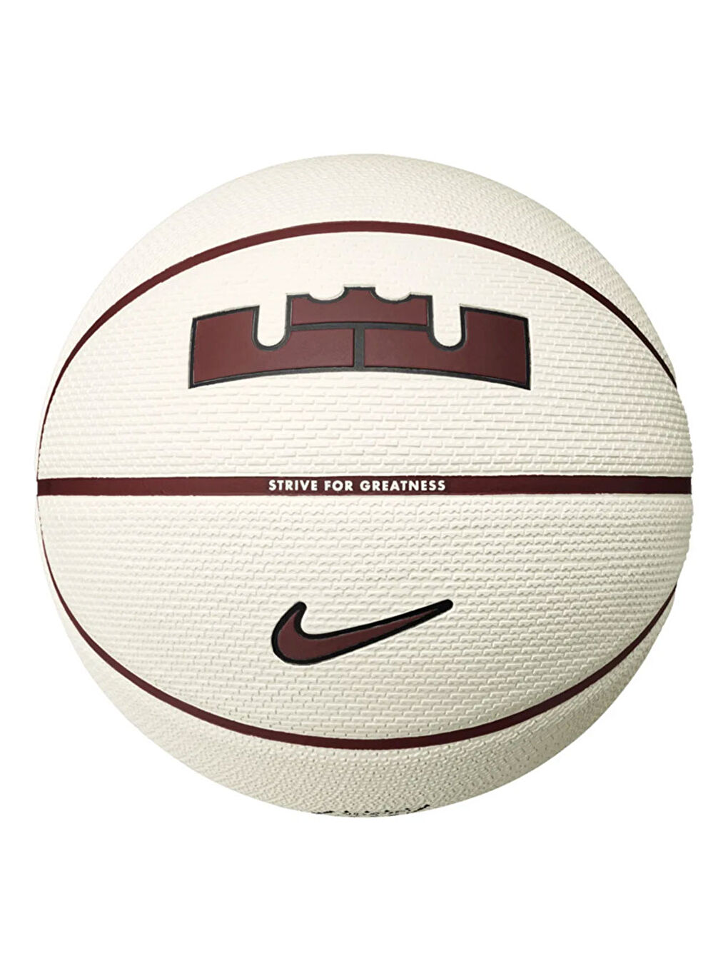 Renksiz LeBron James Playground 2.0 Beyaz Basketbol Topu N.100.4372.159.07