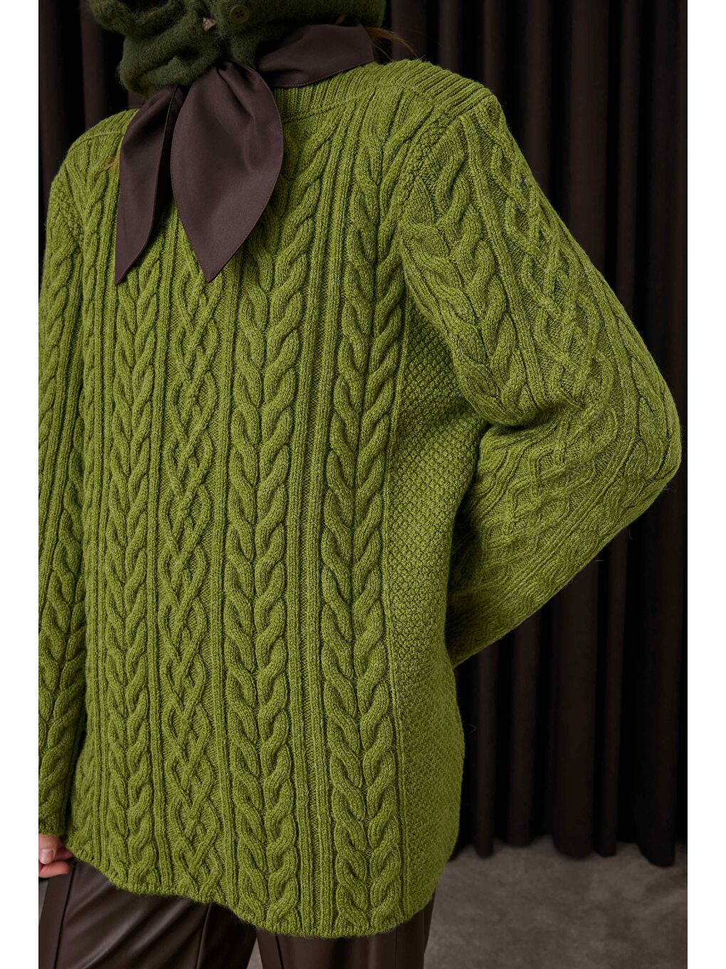 Yeşil Saç Örgülü Kazak Yosun-3