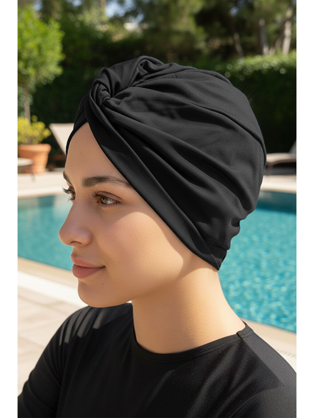 Havuz Deniz Bone R-988 Siyah-3