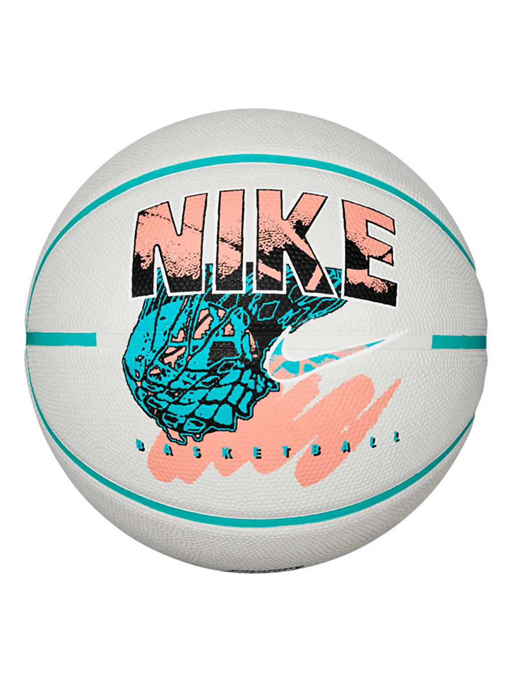 Renksiz Everyday Playground 8P Graphic Beyaz Basketbol Topu N.100.4371.097.07