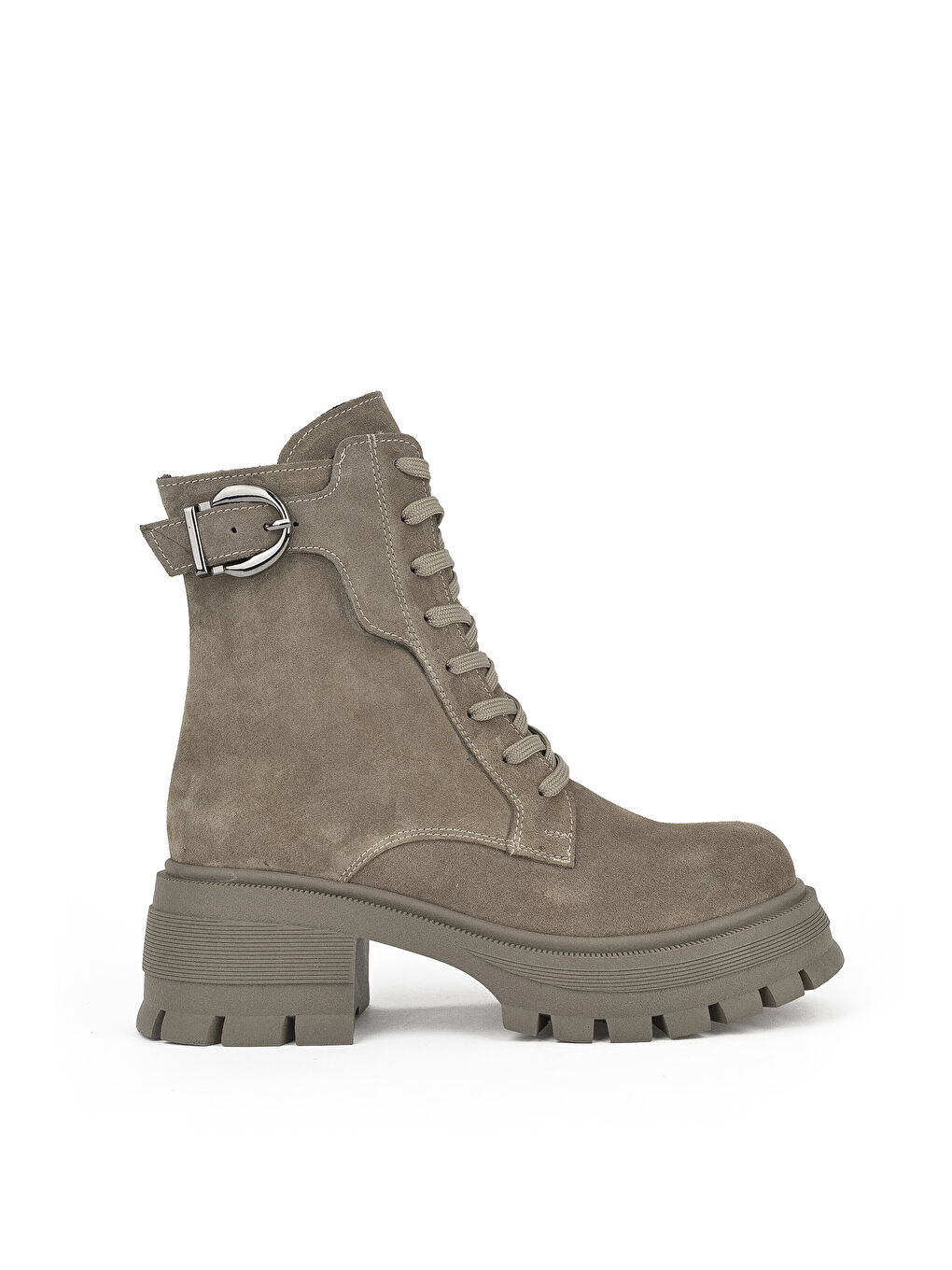 Bej Kadın Hakiki Deri Bot 153359Z6162 Vizon-4