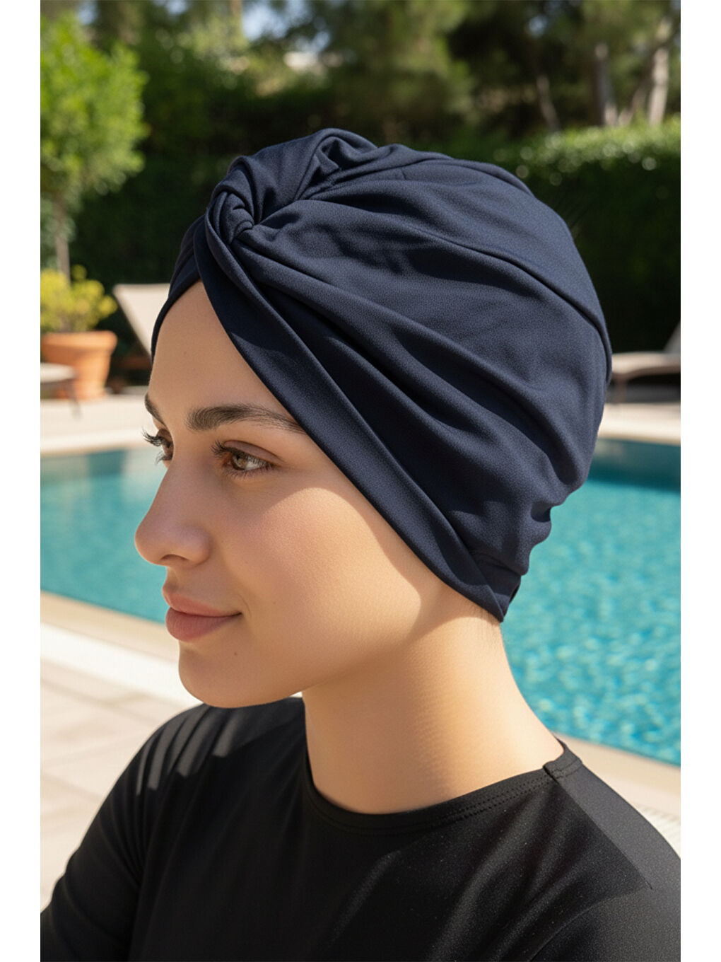 Havuz Deniz Bone R-988 Lacivert-3