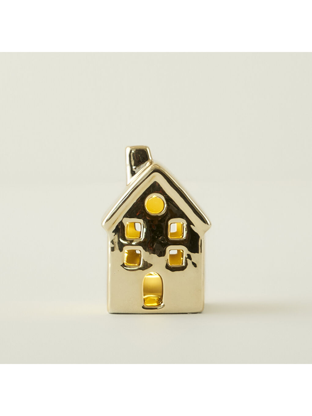 Sarı Home Yılbaşı Ledli Aydınlatma Gold (5x5x8 cm)