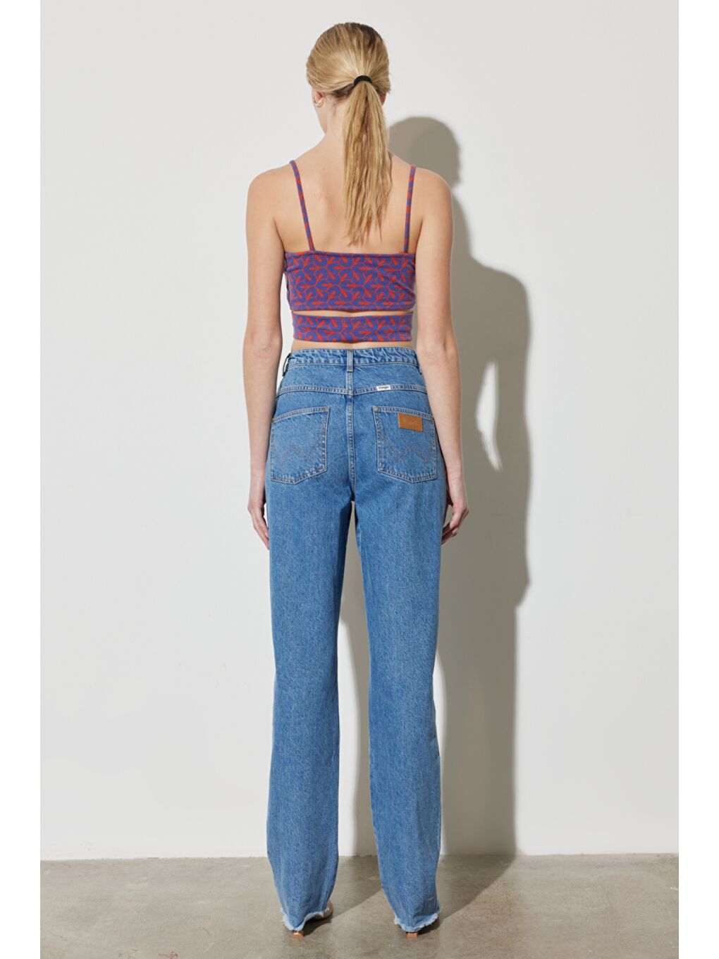 Straight Fit Düz Kesim %100 Pamuk Normal Bel Açık Mavi Jean Jean Pantolon-6