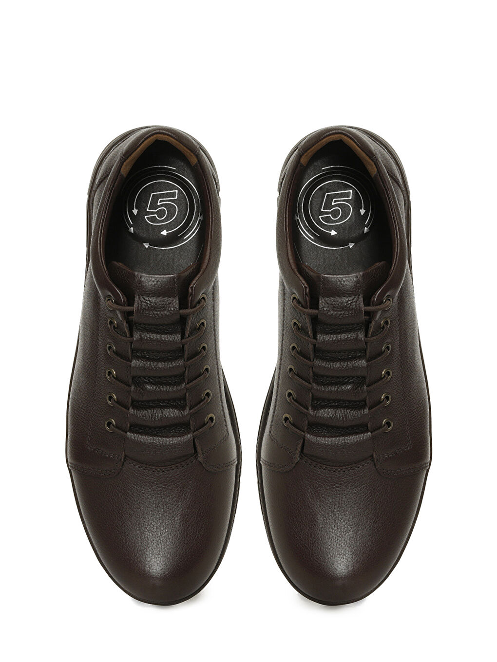 107280.M 5FX Kahverengi Erkek Comfort Ayakkabı-3