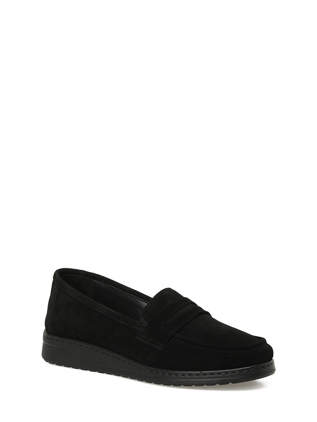 105637.sz Siyah Kadın Loafer-1