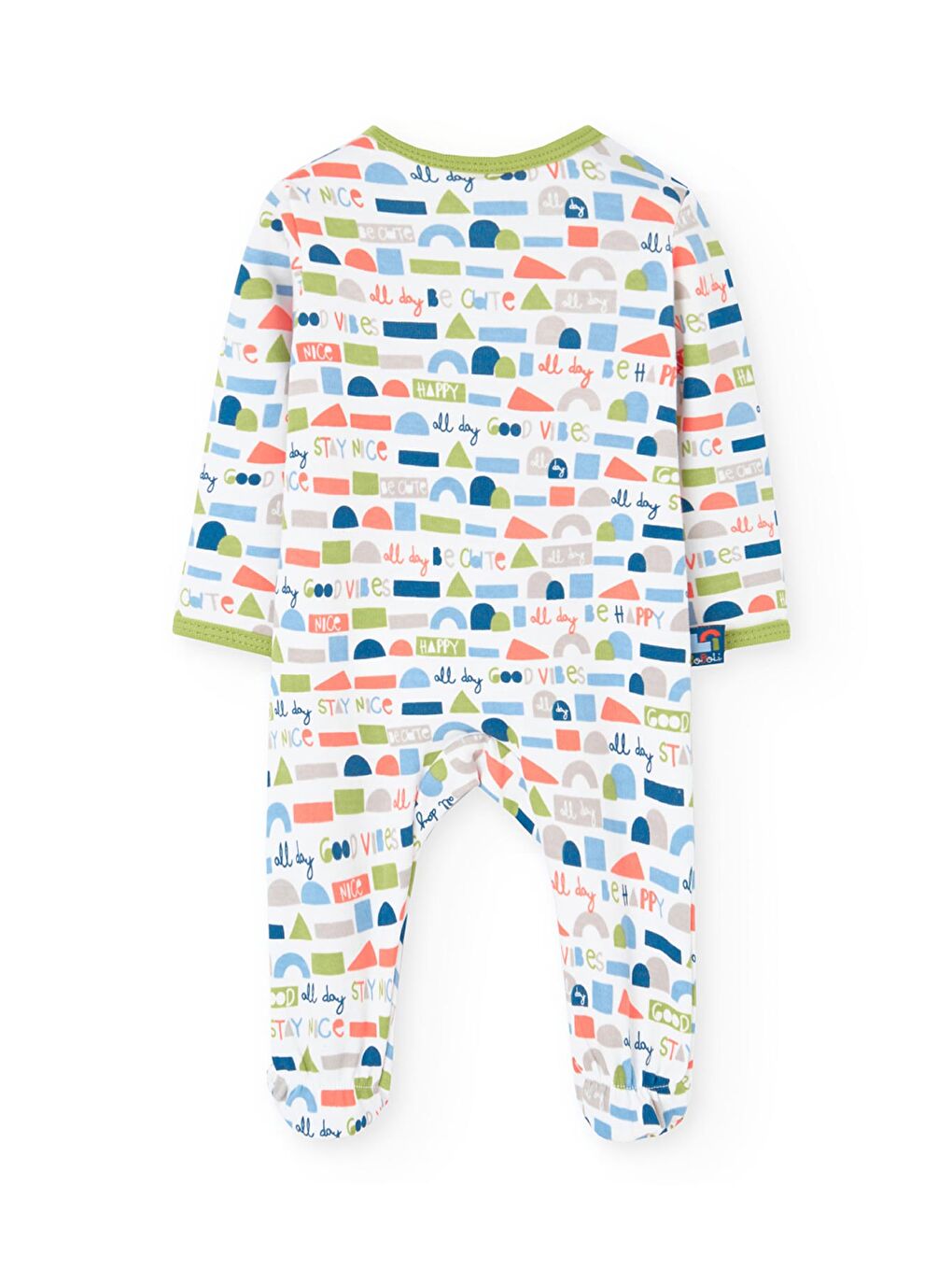 Beyaz Erkek Bebek Tulum-1