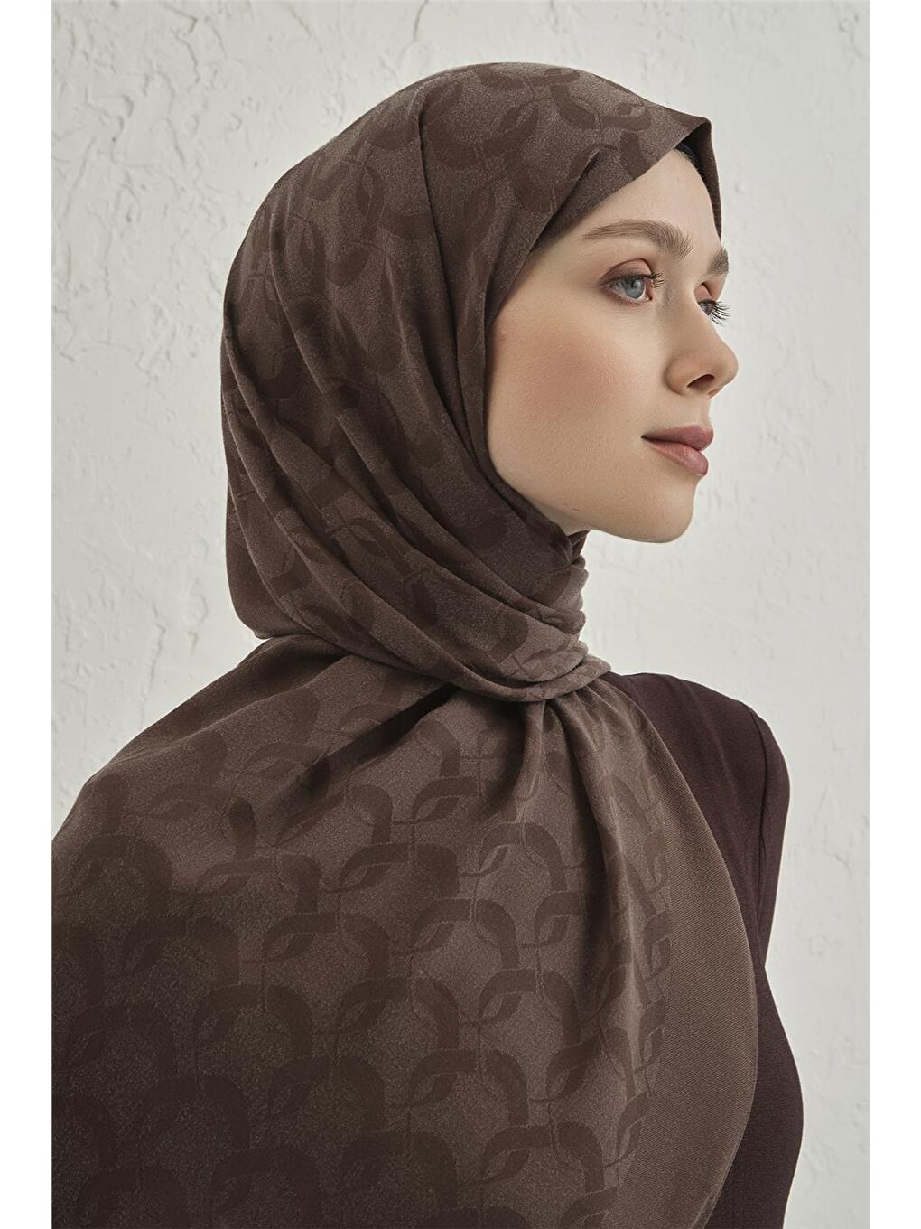 Kahverengi Cool Şal 1 16-3